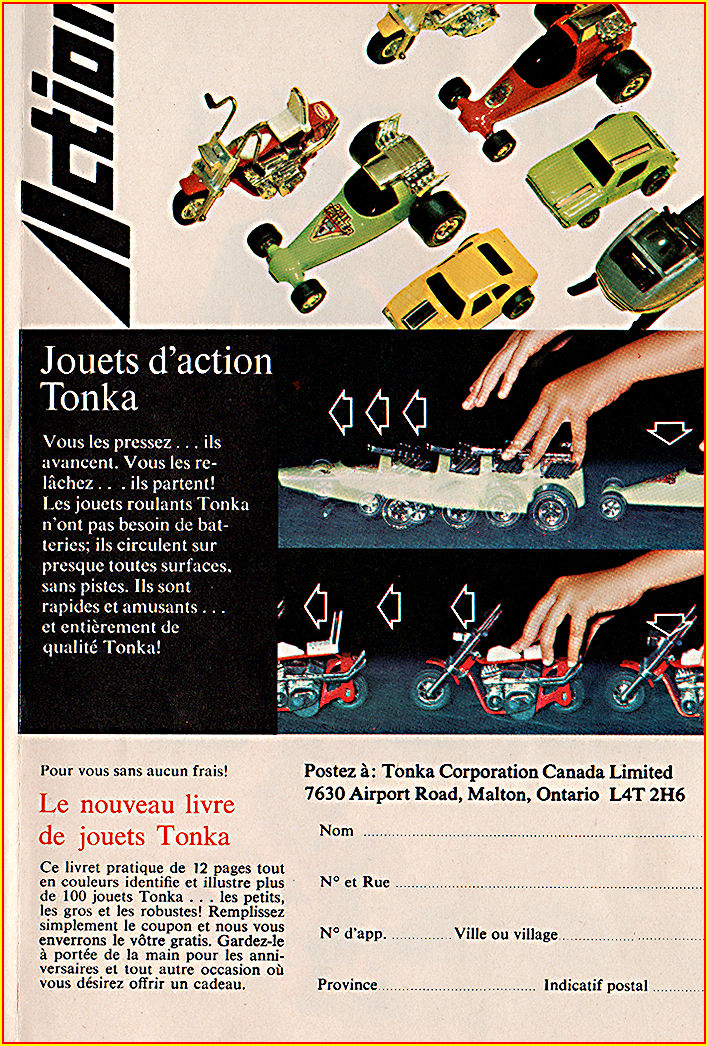1974 French Language Pamphlet Pane 6