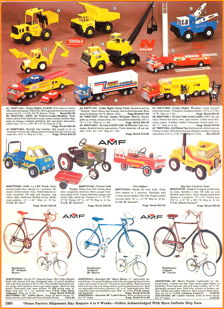 1979 Bennett Company Catalog Tonka Toys Advertisement