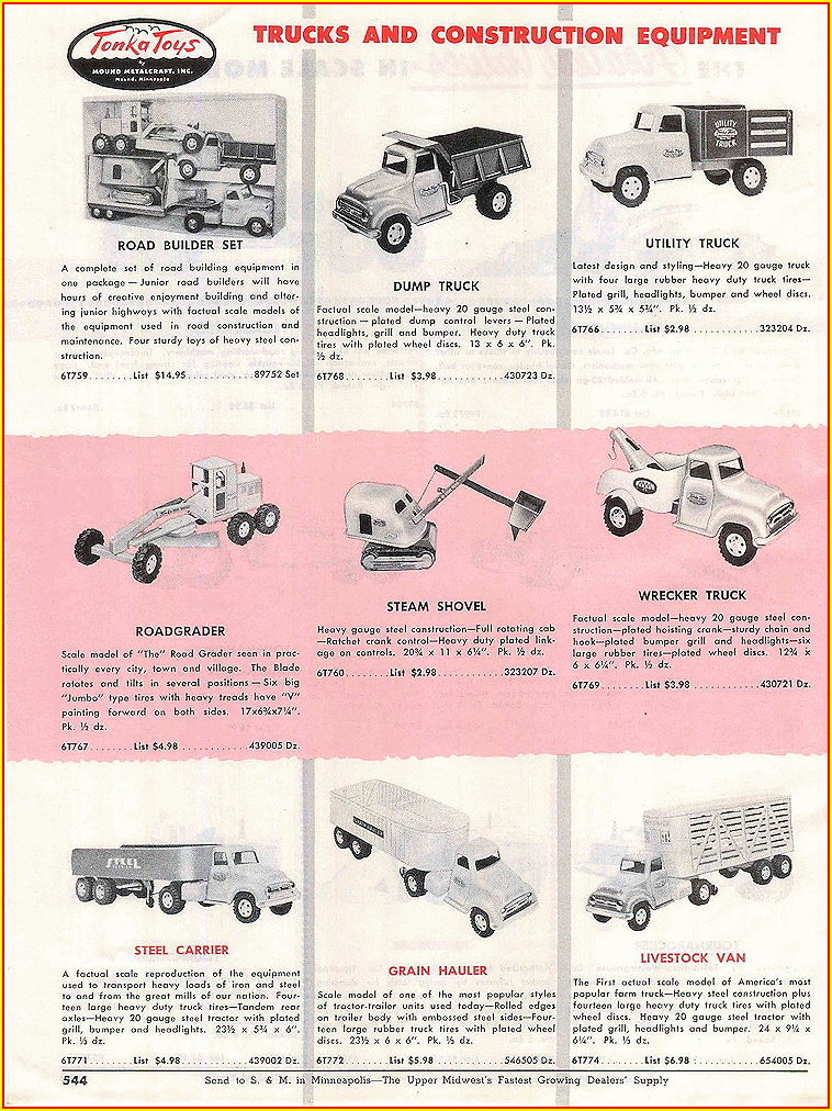 1955 S & M Dealers Supply Catalog