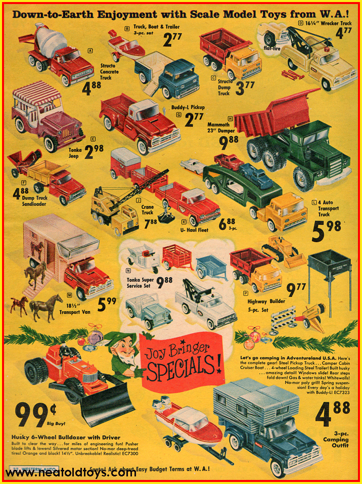 1962 Western Auto Christmas Gifts Catalog Ad