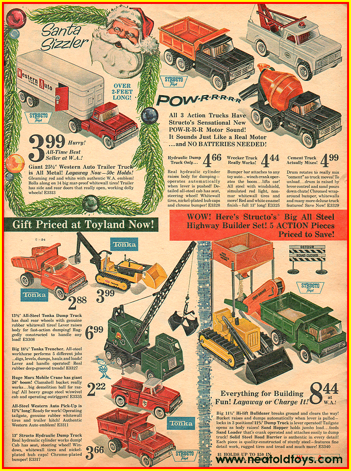 1965 Western Auto Christmas Gifts Catalog Ad