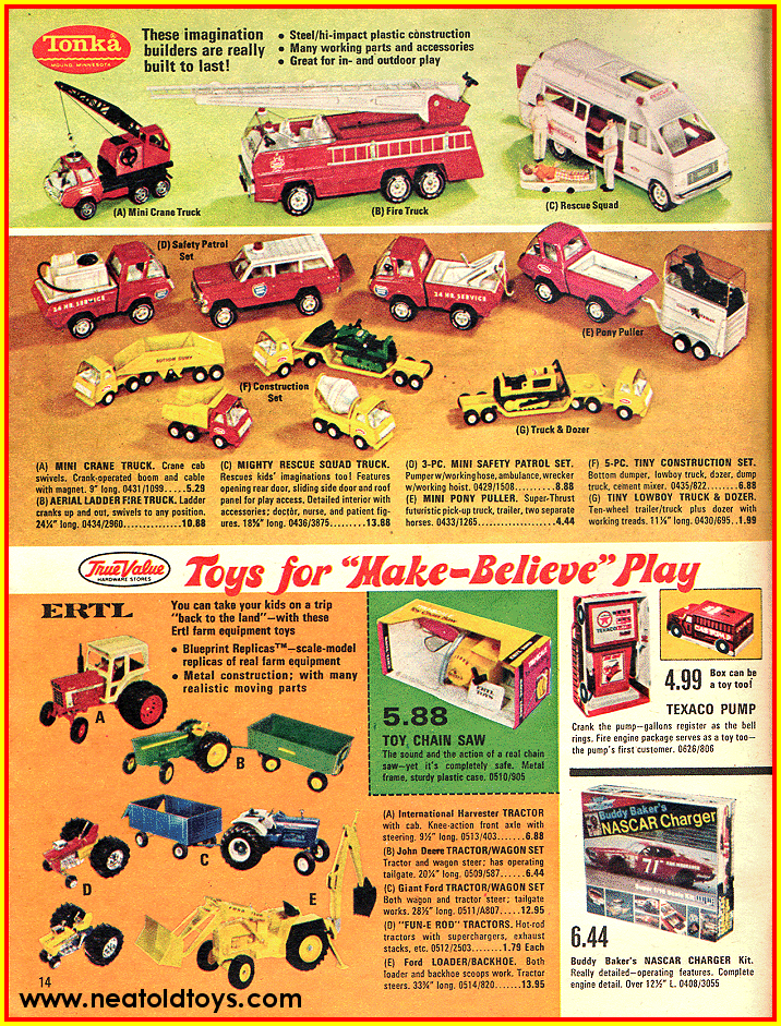 1974 True Value Hardware Christmas Catalog Ad