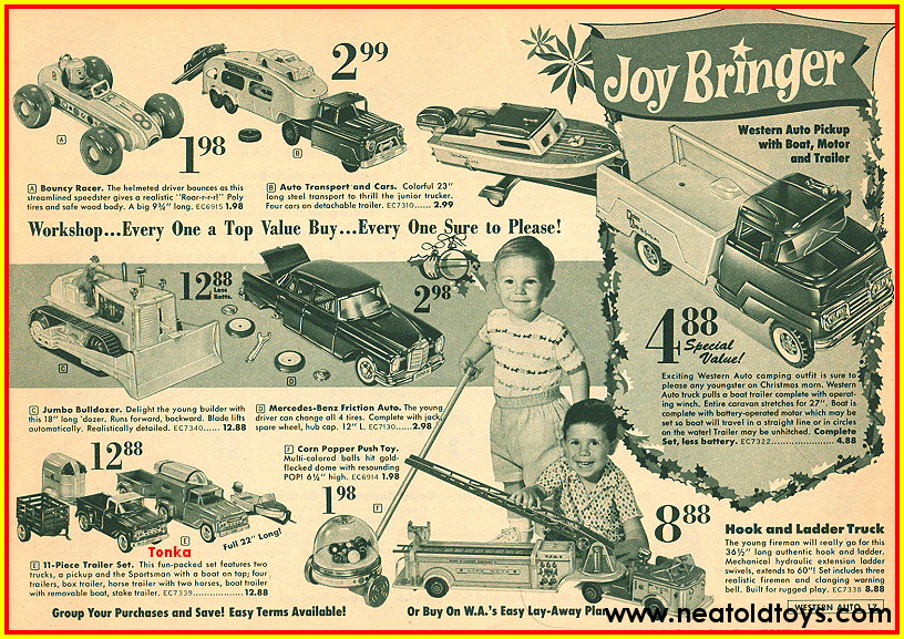 1960 Western Auto Christmas Catalog Ad