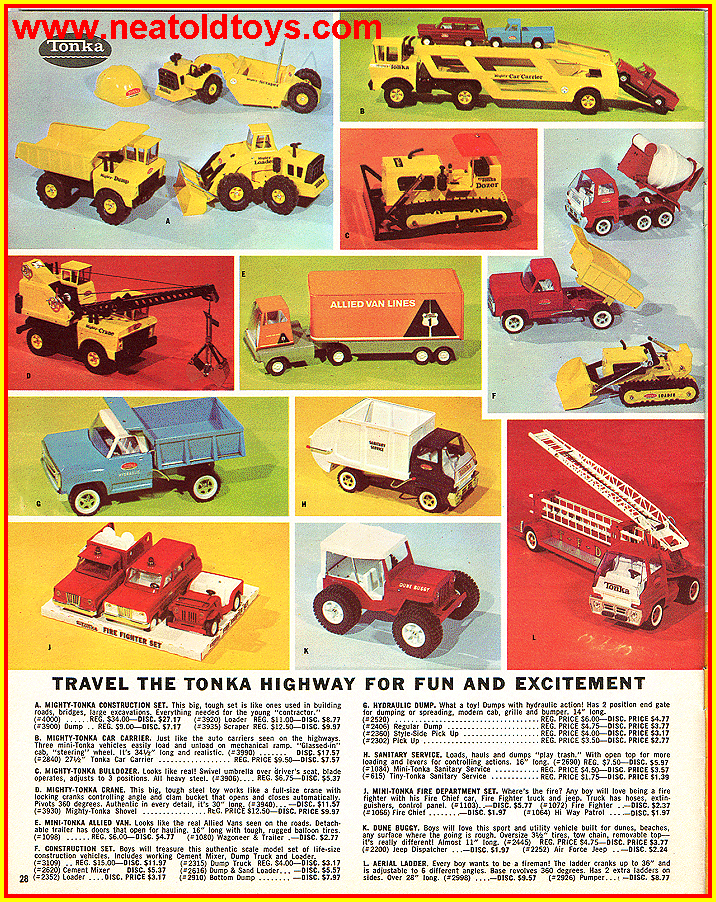1968/1969 Wynken Blynken & Nod Toy Catalog Ad