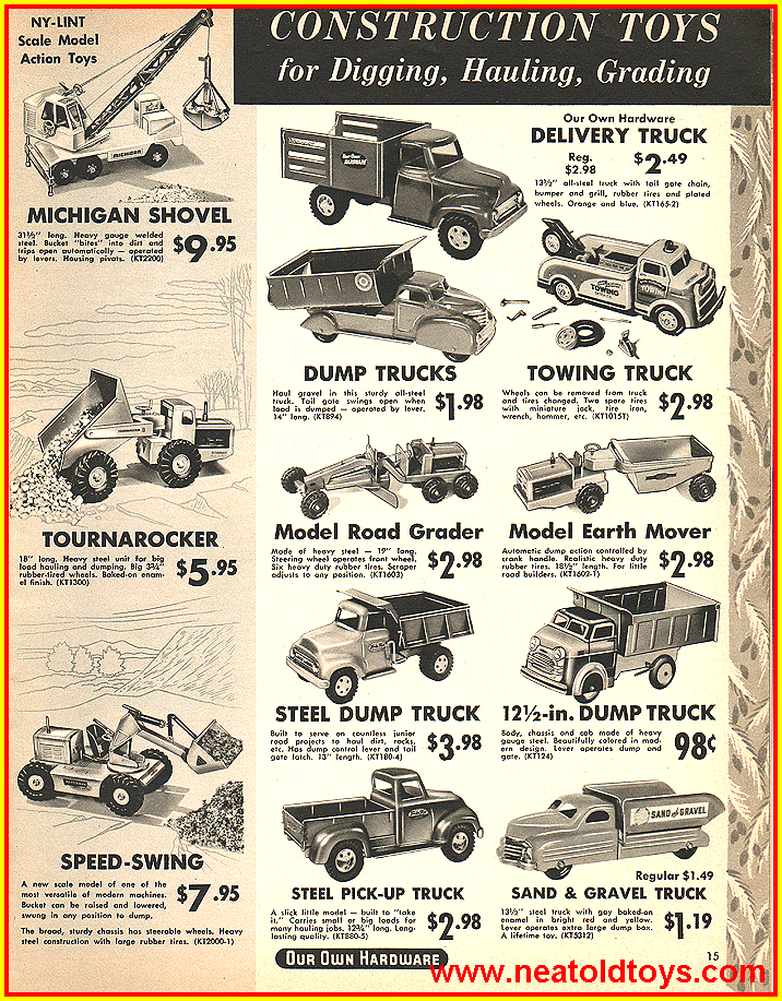 1955 Our Own Hardware Christmas Catalog Ad
