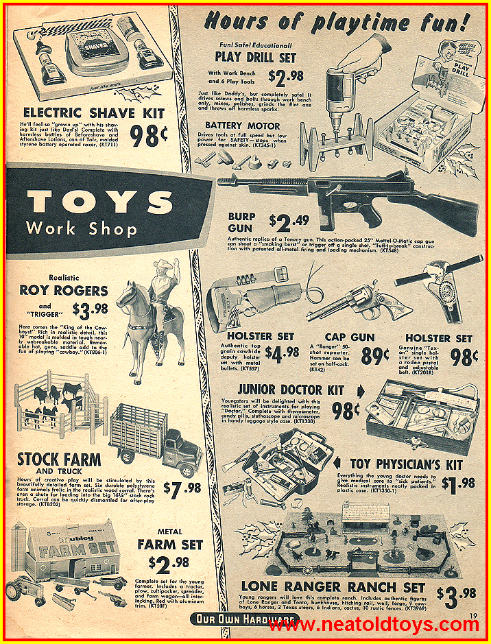 1957 Our Own Hardware Christmas Catalog Ad
