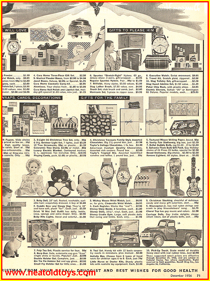 1956 Rexall Drug Store Magazine Ad