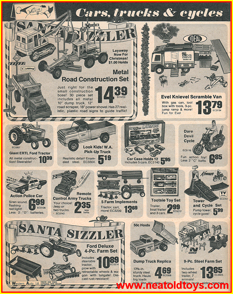 1974 Western Auto Christmas Catalog Ad