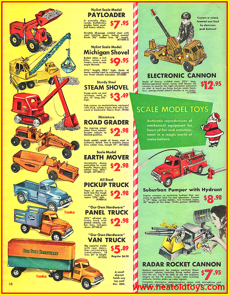 1956 Our Own Hardware Christmas Catalog Ad