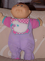 Cabbage Patch Kid - Purple Jumpsuit - Toddler Size - 021