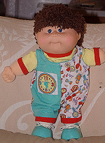 Cabbage Patch Kid - Turquoise Pj's - Toddler Size - 023