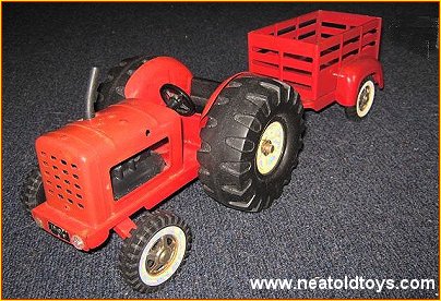 Late 1960's Tractor and Wagon