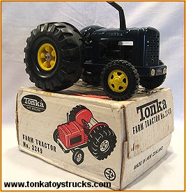 Tonka New Zealand Black Tractor